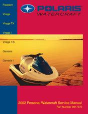 polaris jet ski electrical box|polaris watercraft virage service manual.